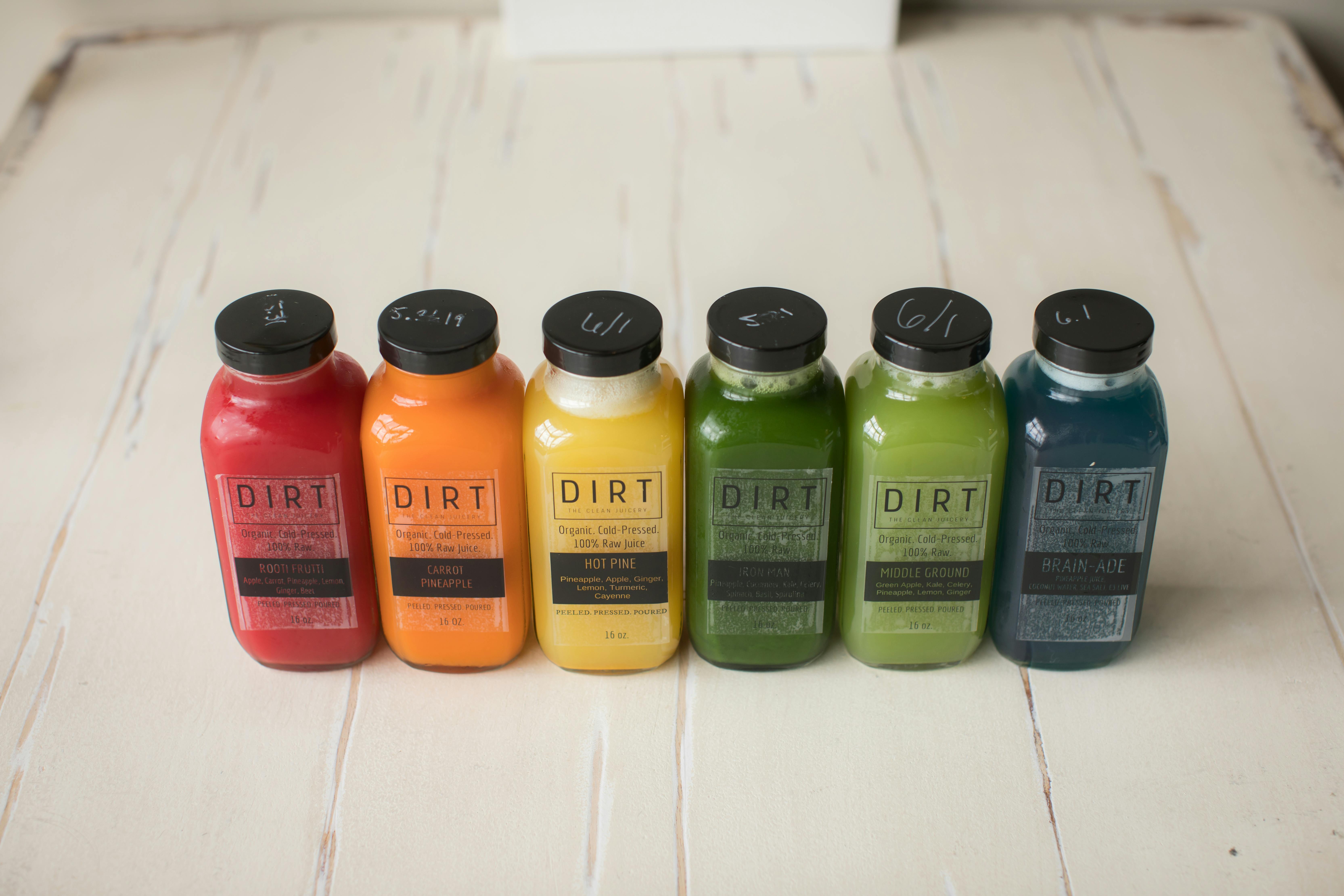 Our juices vary from day to day and seasonal from Dirt Juicery - Bay Park Square in Green Bay, WI