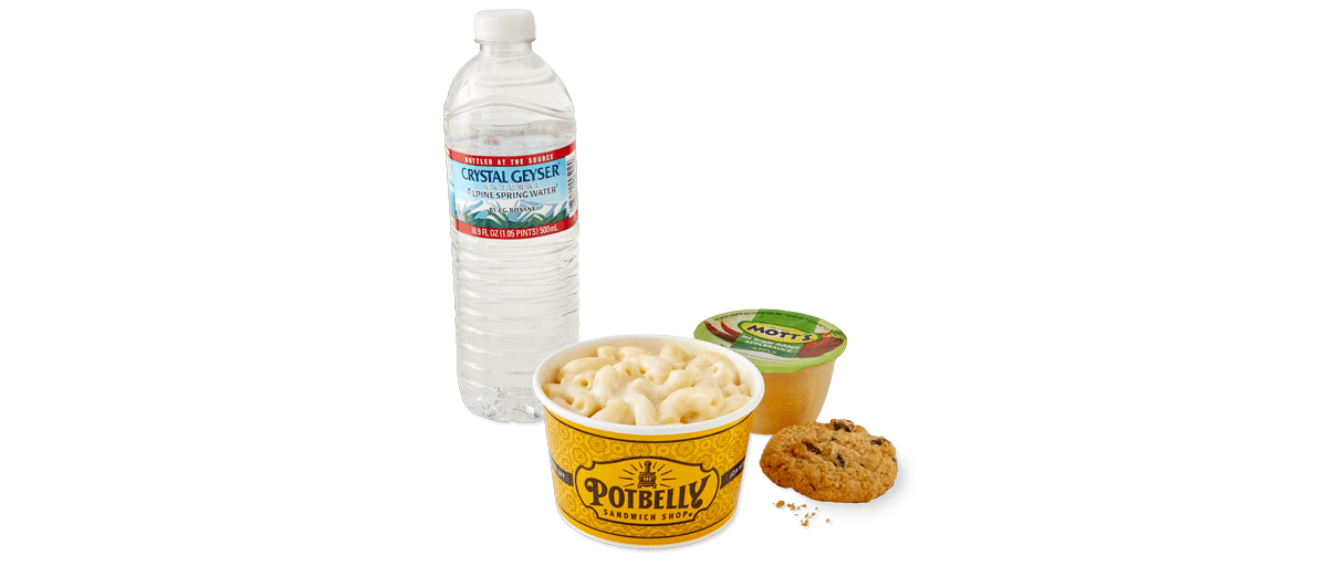 Kid's Mac & Cheese Combo - Kids Mac & Cheese Combo from Potbelly Sandwich Shop - Ft. Collins Harmony (462) in Fort Collins, CO