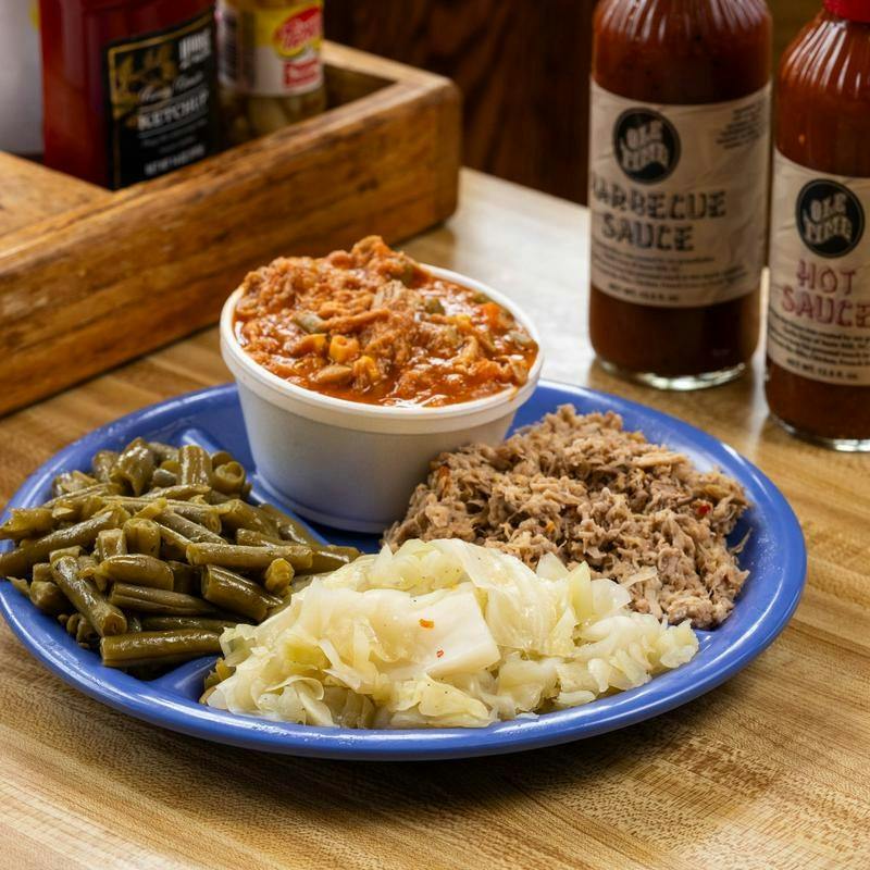 Brunswick Stew or Chicken Pastry from Ole Time BBQ in Raleigh, NC