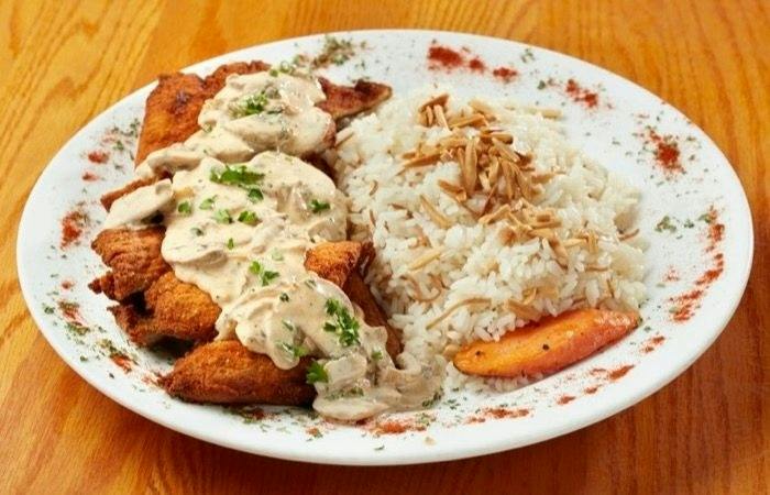 Chicken Cream Chops from Palm Palace Restaurant in Ann Arbor, MI