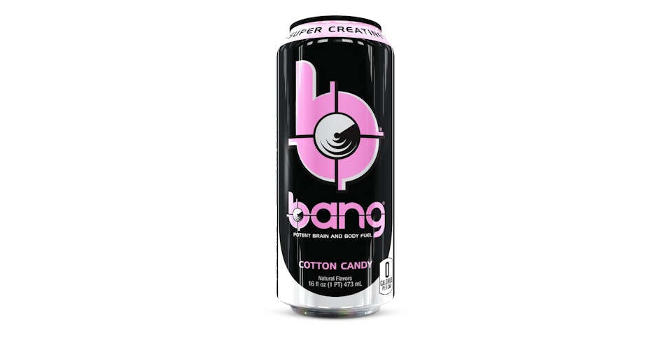 Bang Energy Drink Cotton Candy, 16 oz. Can from Mobil - S 76th St in West Allis, WI