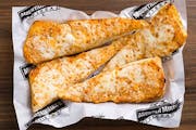 Garlic Bread with Cheese from Mountain Mike's Pizza - Alum Rock Ave in San Jose, CA