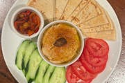 Hummus from White Maple Cafe in Ridgewood, NJ