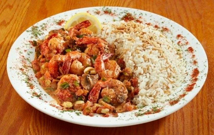 Shrimp Scampi from Palm Palace Restaurant in Ann Arbor, MI