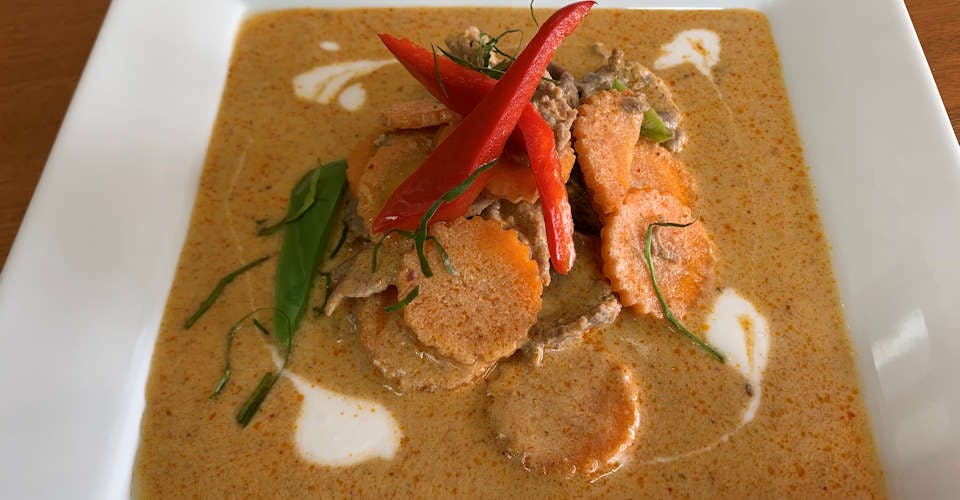 Panang Curry from Thai Basil in Madison, WI