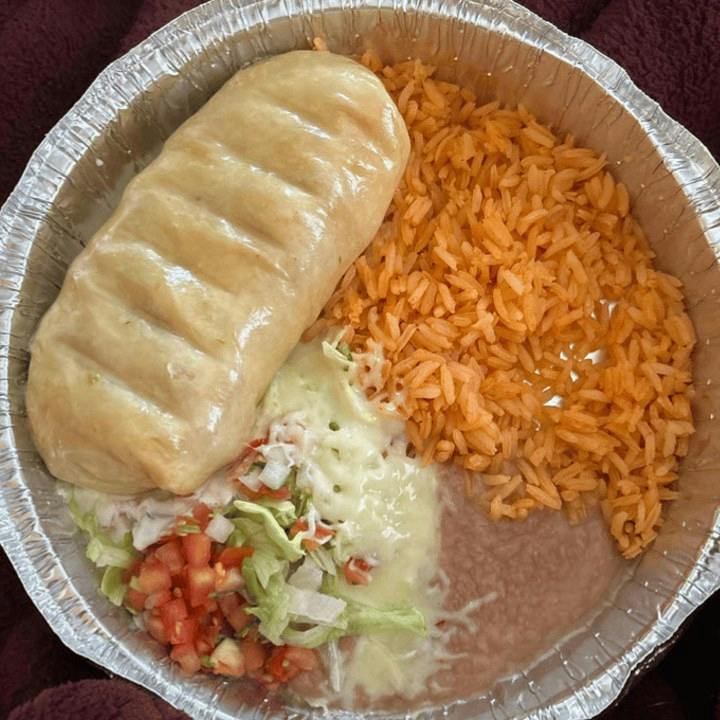 Chimi from Silly Serrano Mexican Restaurant in Eau Claire, WI