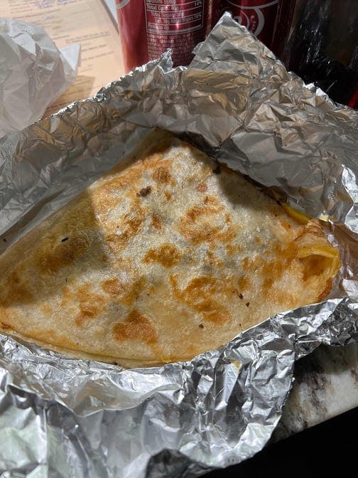 Quesadilla from Chili Shack in Lakewood, CO