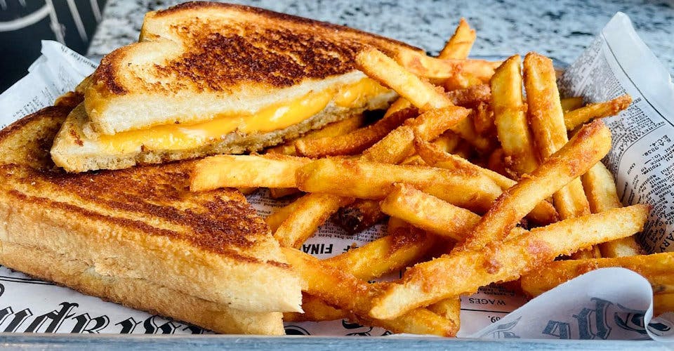 Grilled Cheese with Fries from Oh My Grill in Cedar Falls, IA