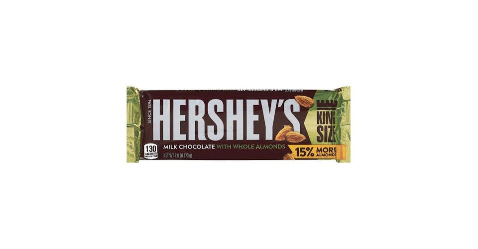 Hershey's Milk Chocolate With Almonds King Size (2.6 oz) from CVS - W Forest Home Ave in Milwaukee, WI