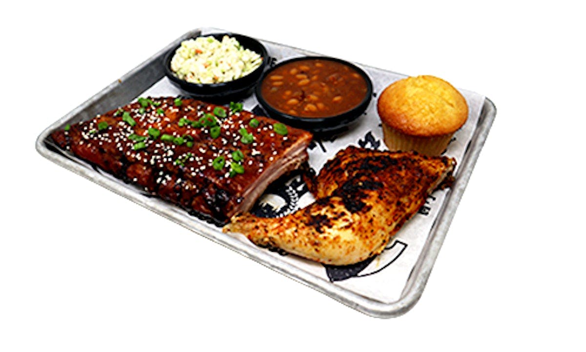 Baby & 1 Meat Combo from Famous Dave's - Cedar Falls in Cedar Falls, IA