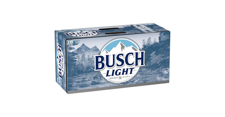 Busch Light: 18 Pack, 16 oz. Cans from Five Corners Liquor & Wine in Cedar Falls, IA