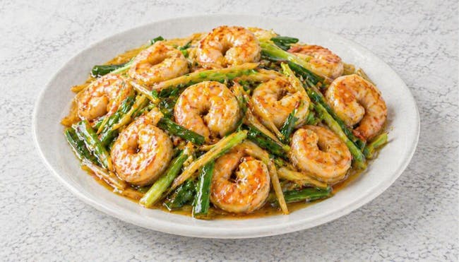 Shrimp with Ginger and Scallions from Autumn Court Chinese Restaurant in Phoenix, AZ