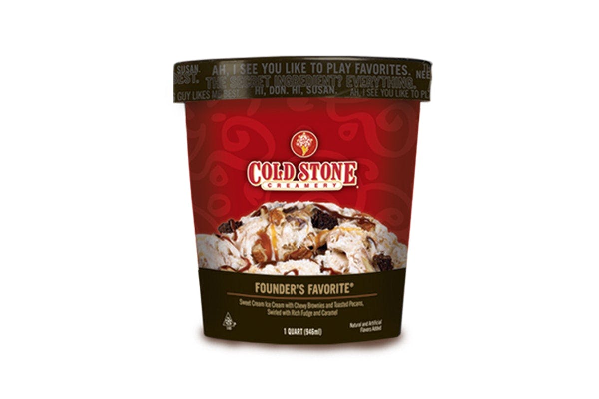 Founder's Favorite? Pre-packed Quart from Cold Stone Creamery - N Lake Dr in Lexington, SC