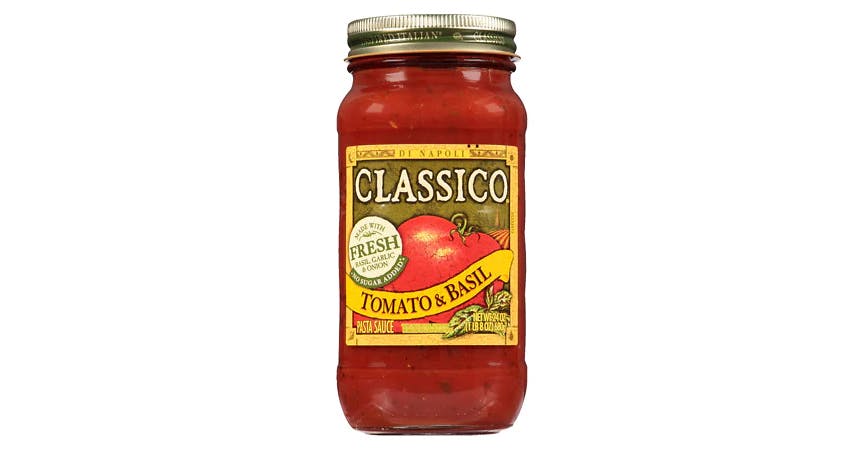 Classico Pasta Sauce Tomato & Basil (24 oz) from EatStreet Convenience - N Main St in Fond du Lac, WI