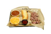 Pickle Ranch Pulled Pork Plate from Dickey's Barbecue Pit: Nederland (TX-1205) in Nederland, TX