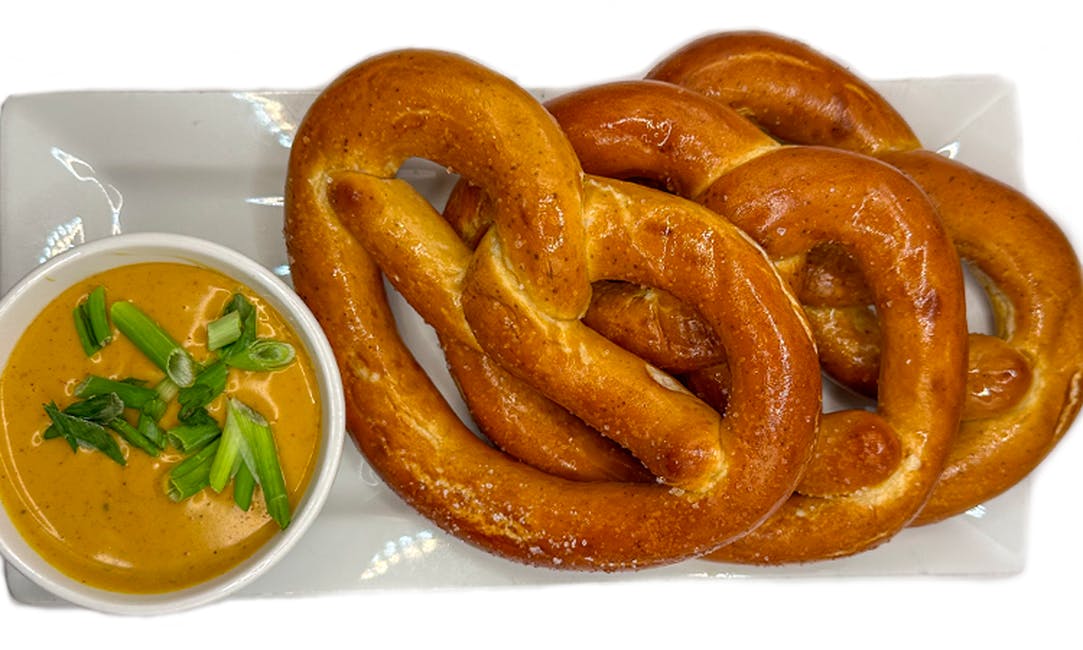 PRETZELS W/ BEER CHEESE from Fox River Brewing Company & Waterfront Restaurant in Oshkosh, WI