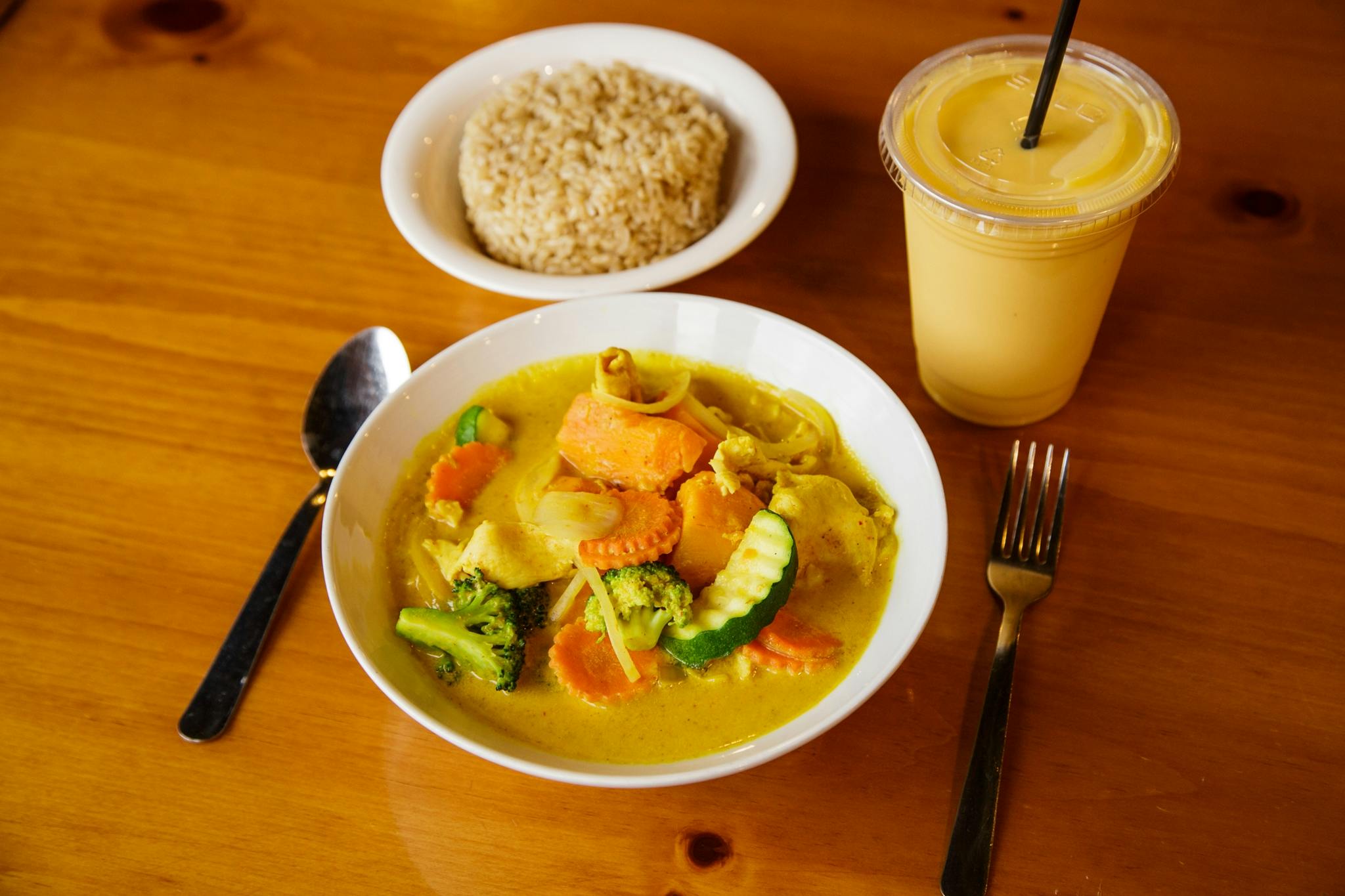 Sweet Potato Curry from Curry in the Box - 3050 Cahill Main #3 Fitchburg in Fitchburg, WI