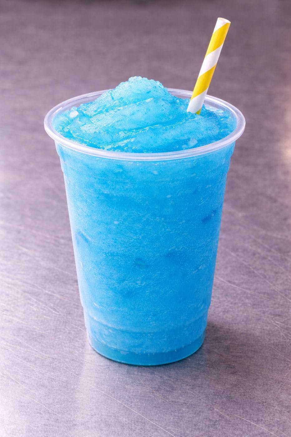 Slushy (blue raspberry lemonade) from The Fatty Patty-76th St (To-Go) in Milwaukee, WI