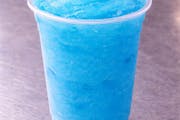 Slushy (blue raspberry lemonade) from The Fatty Patty-76th St (To-Go) in Milwaukee, WI