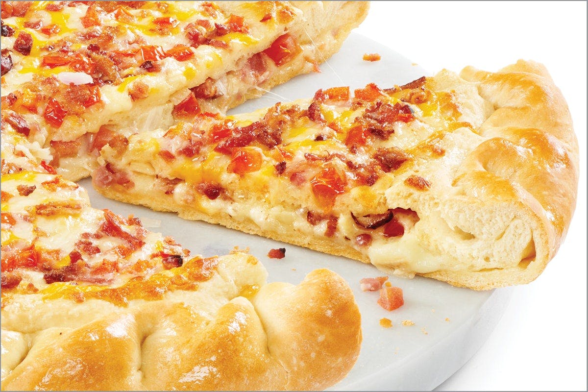 Dairy-Free Cheese Chicken Bacon Stuffed- Baking Required - Stuffed Crust from Papa Murphy's - Janesville in Janesville, WI