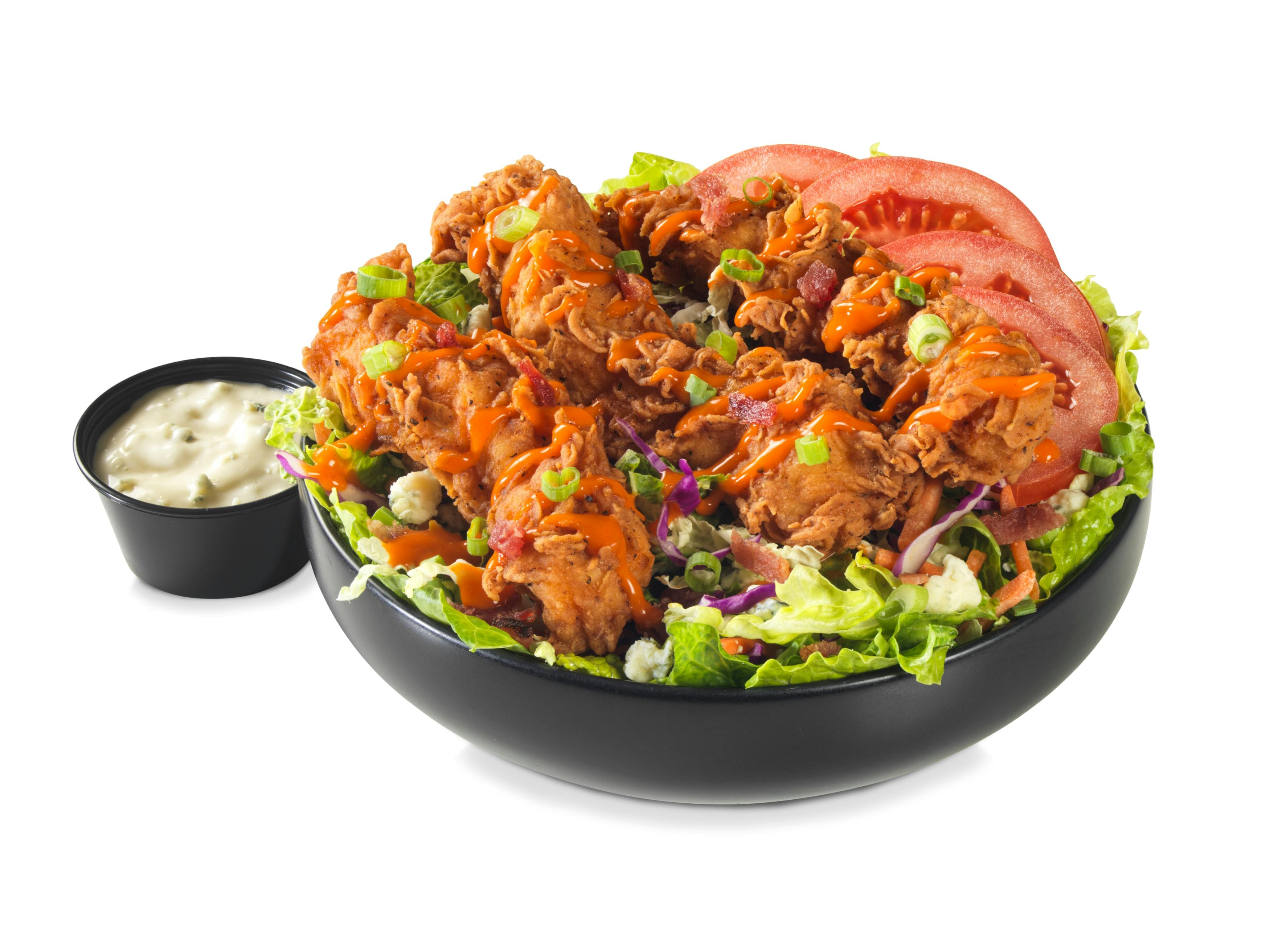 Crispy Buffalo Chicken Salad from Buffalo Wild Wings - S 31st St in Temple, TX