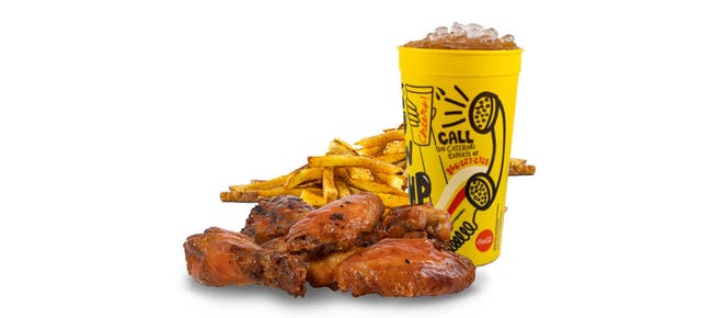6 Bone-in (Classic) Wing Combo from Dickey's Barbecue Pit - Traverse Trail in Wildwood, FL
