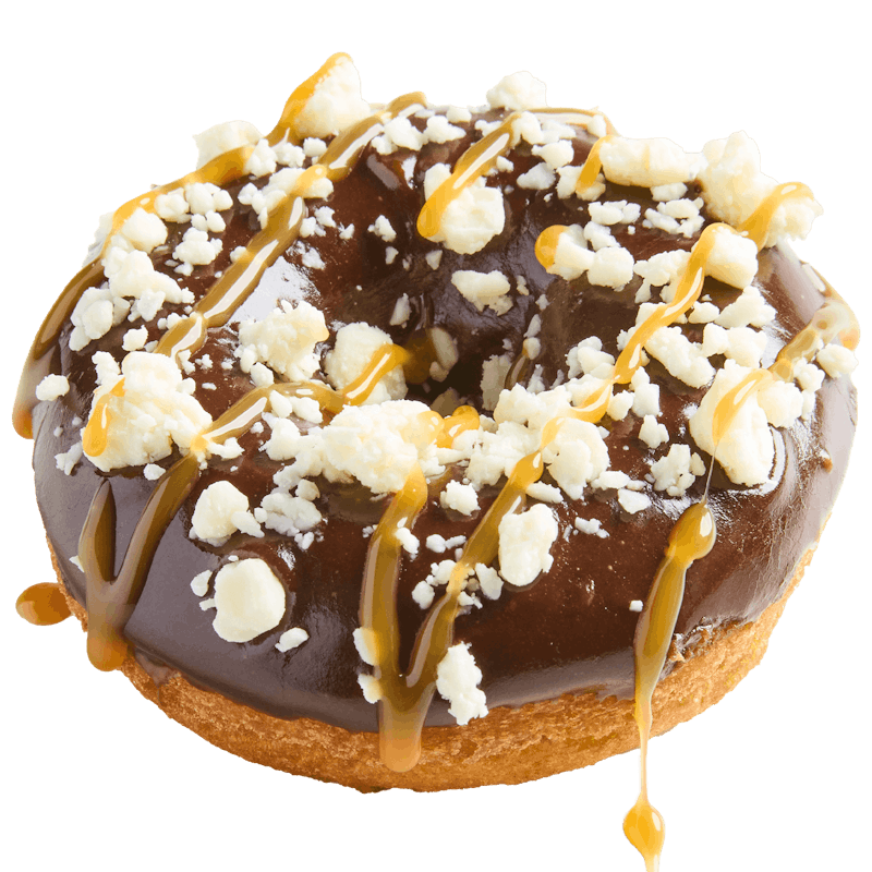 Chocolate Caramel Cookie from Duck Donuts Madison in Madison, WI