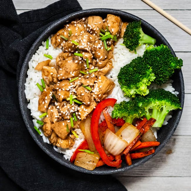 Teriyaki Combo ????? from DJ Kitchen in Philadelphia, PA