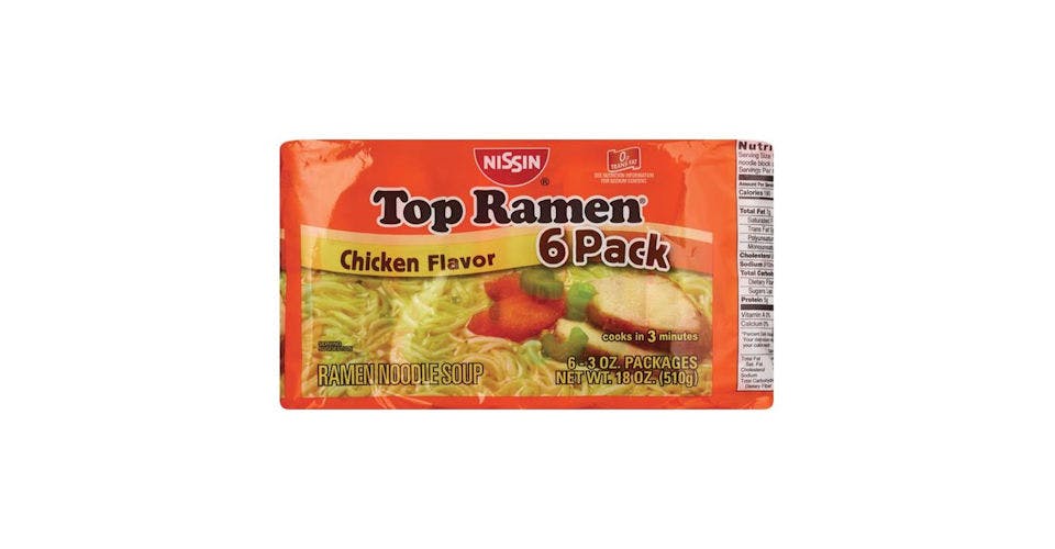 Top Ramen Chicken 6 Pack (3 oz) from CVS - S Bedford St in Madison, WI