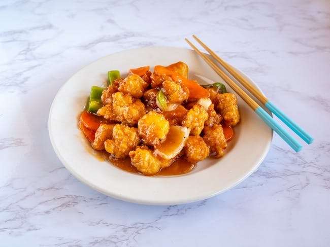 Sweet and Sour Chicken from Autumn Court Chinese Restaurant in Phoenix, AZ