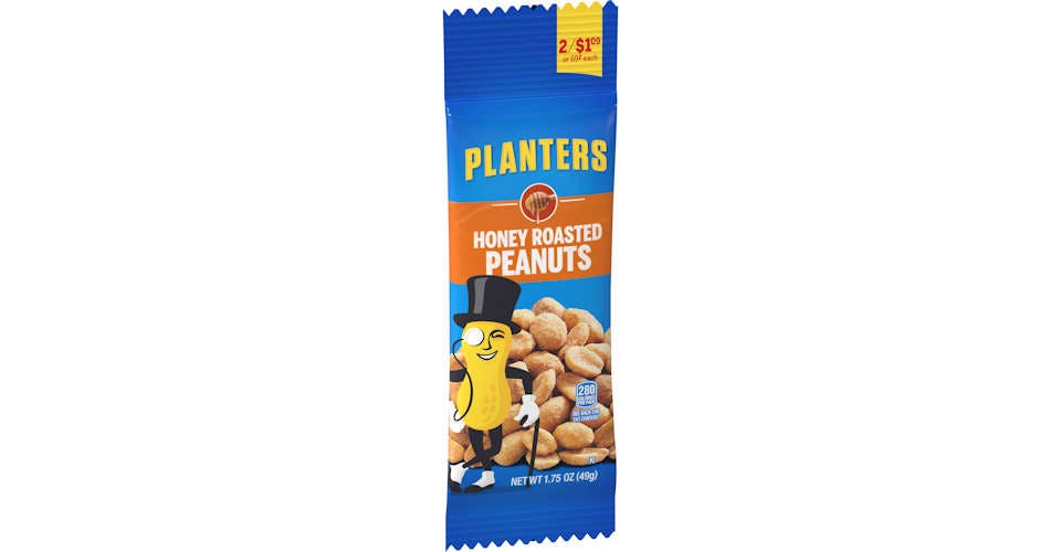 Planters Peanuts Honey Roasted, 1.75 oz. from Ultimart - Merritt Ave in Oshkosh, WI