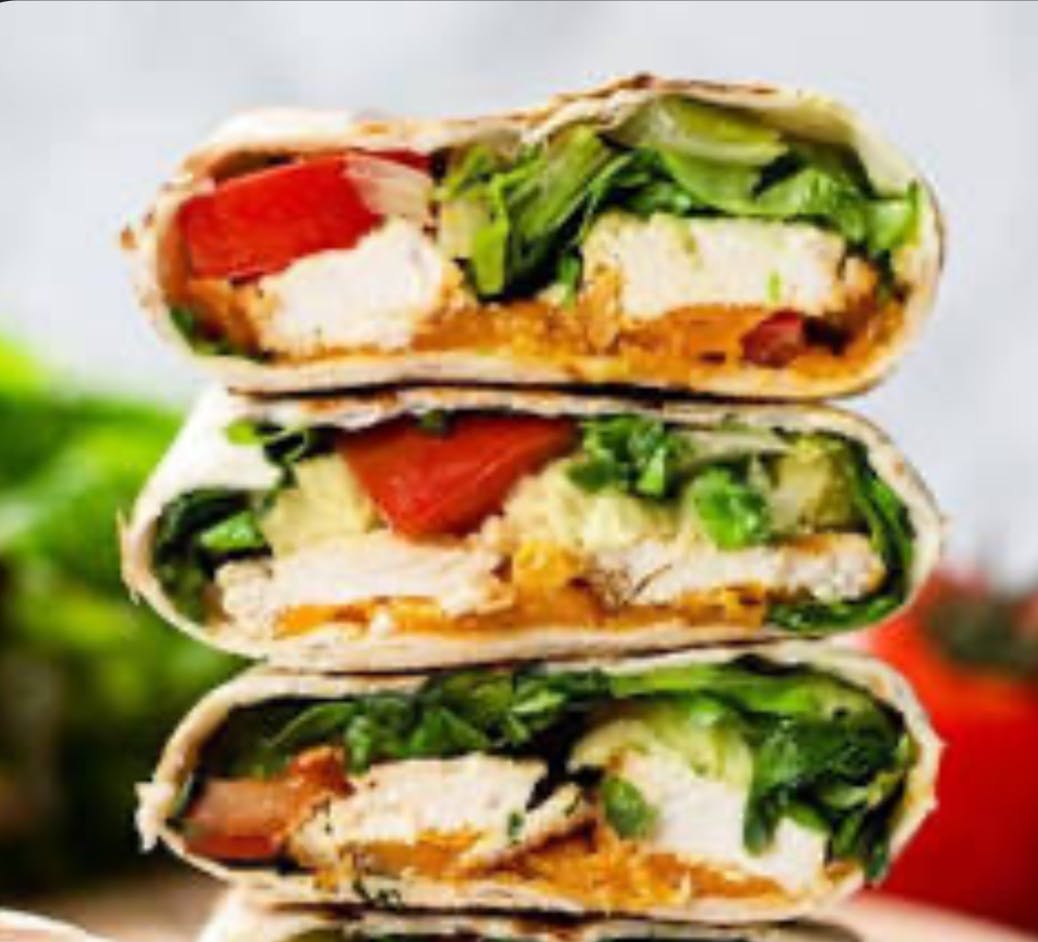 Kane's Chicken Tender Wrap from Justveggiez in Madison, WI