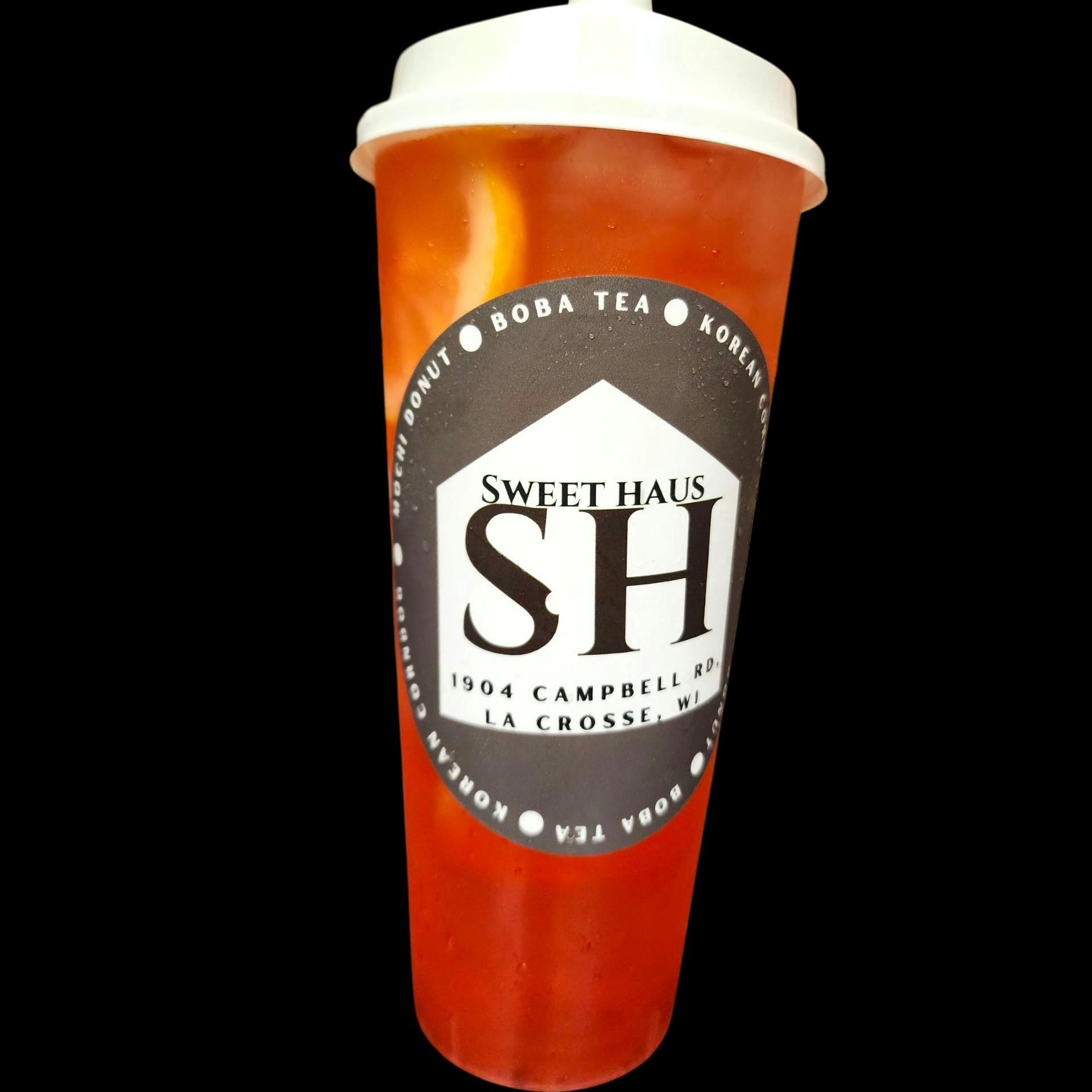 Raspberry lemonade fizz from Sweet Haus in La Crosse, WI