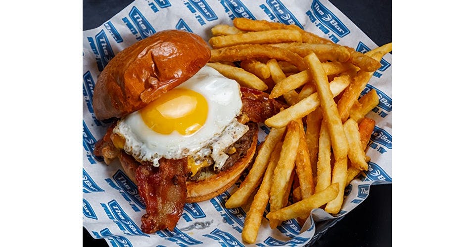 Farmhouse Burger from The Bar - The Avenue in Appleton, WI