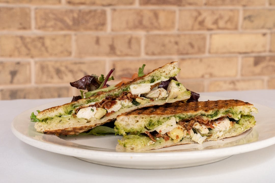 Zucchini Bacon Chicken Panini from Ritrovo Playa Vista in Los Angeles, CA