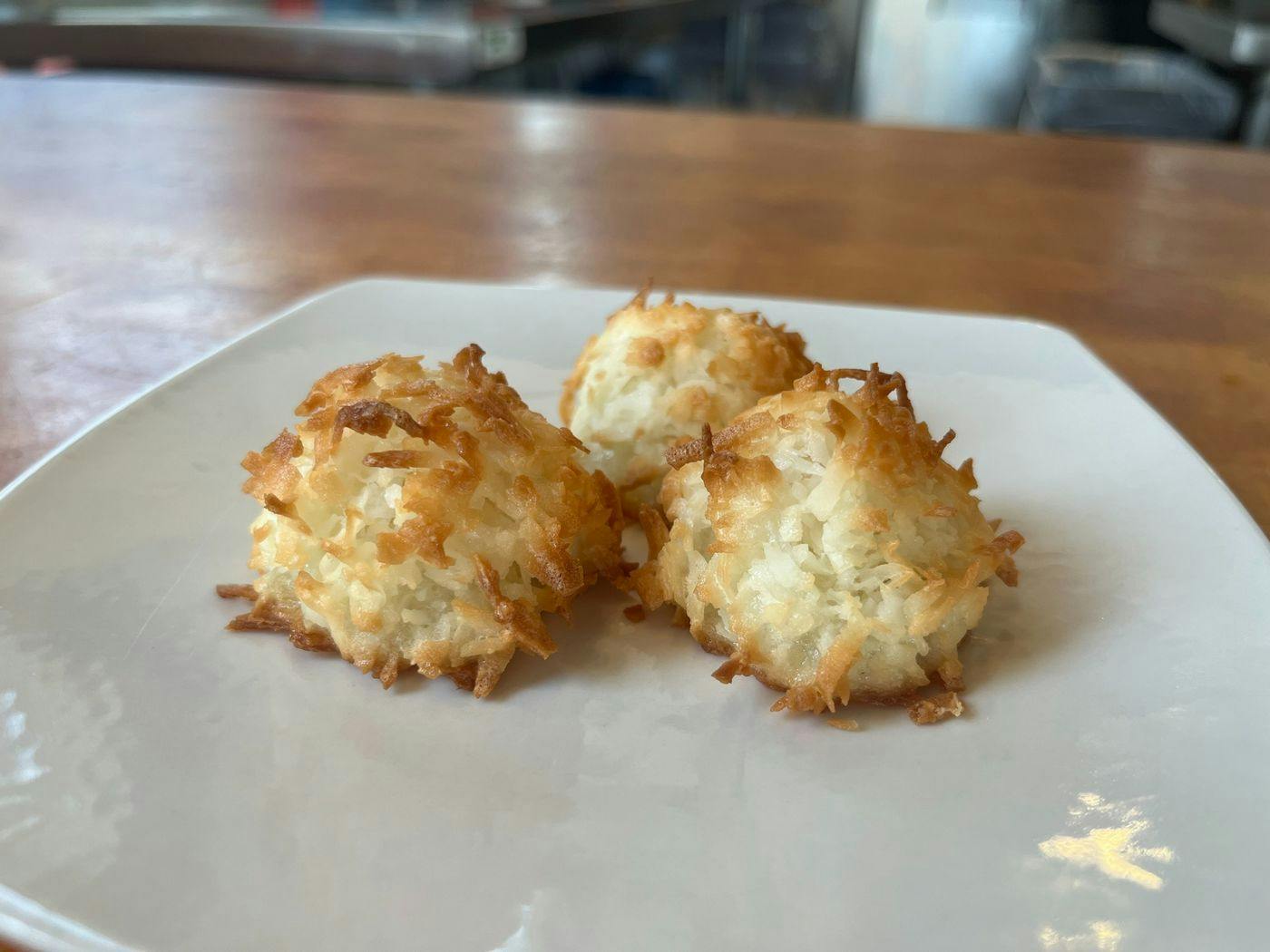 Coconut Macaroons from Arrosto Delicatessen in Sheboygan, WI
