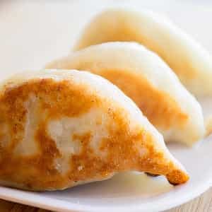 3 Pieces Pan Fried Chicken Potsticker from Dim Sum King in Sunnyvale, CA