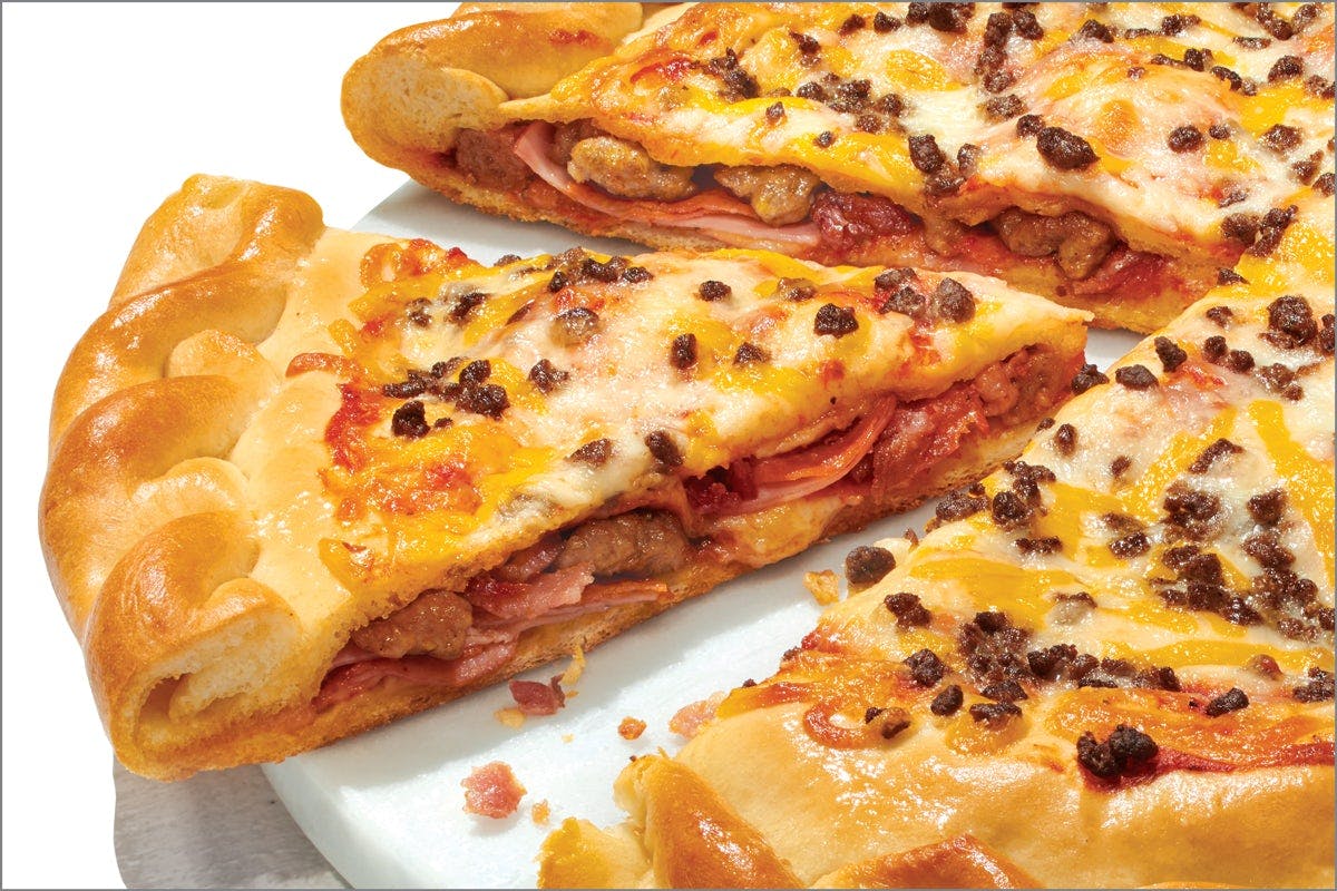 Dairy-Free Cheese 5-Meat Stuffed - Baking Required - Stuffed Crust from Papa Murphy's - Village Park Ave in Plover, WI