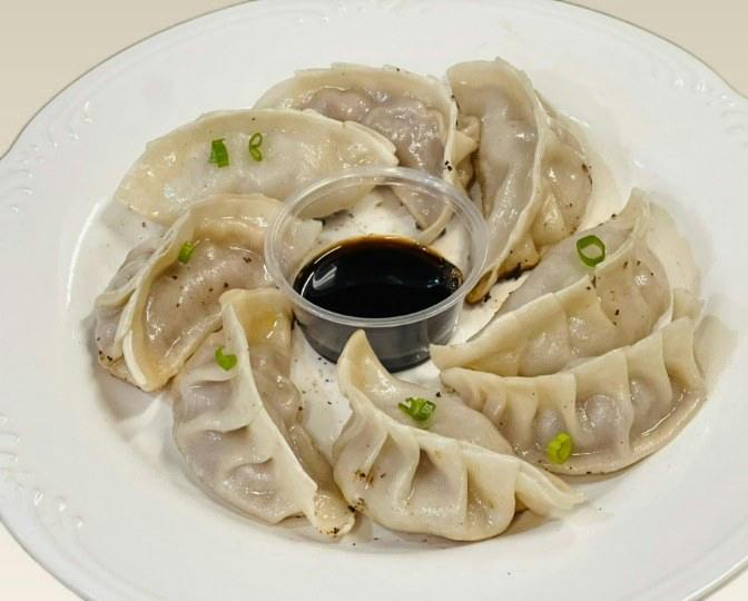 Shanghai Potstickers (8) from Happy Wok - Elmwood Ave in Middleton, WI