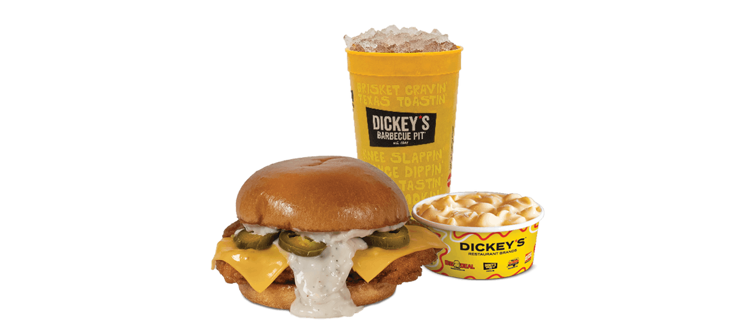 Jalape?o & Cheese Trail Boss Sandwich Combo from Dickey's Barbecue Pit: Oklahoma City (OK-1680) in Oklahoma City, OK