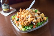 Crispy Chicken Salad from Bob's Burgers in Lawrence, KS
