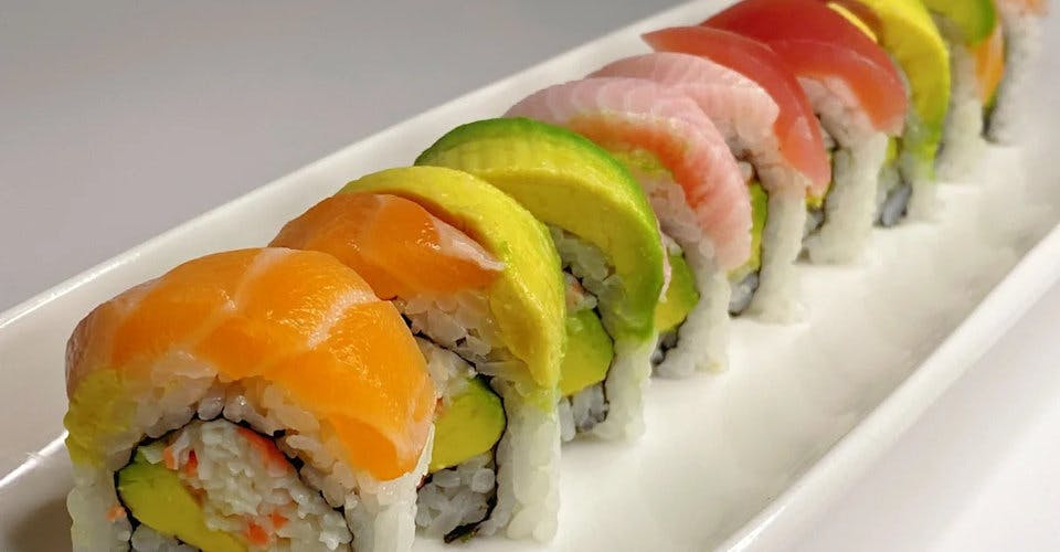 Rainbow Roll from ILike Sushi in MIddleton, WI
