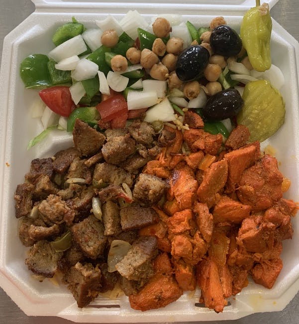 Mix Rice Shawarma (Chicken & Lamb Rice) from Halal Bites in Johnson City, NY