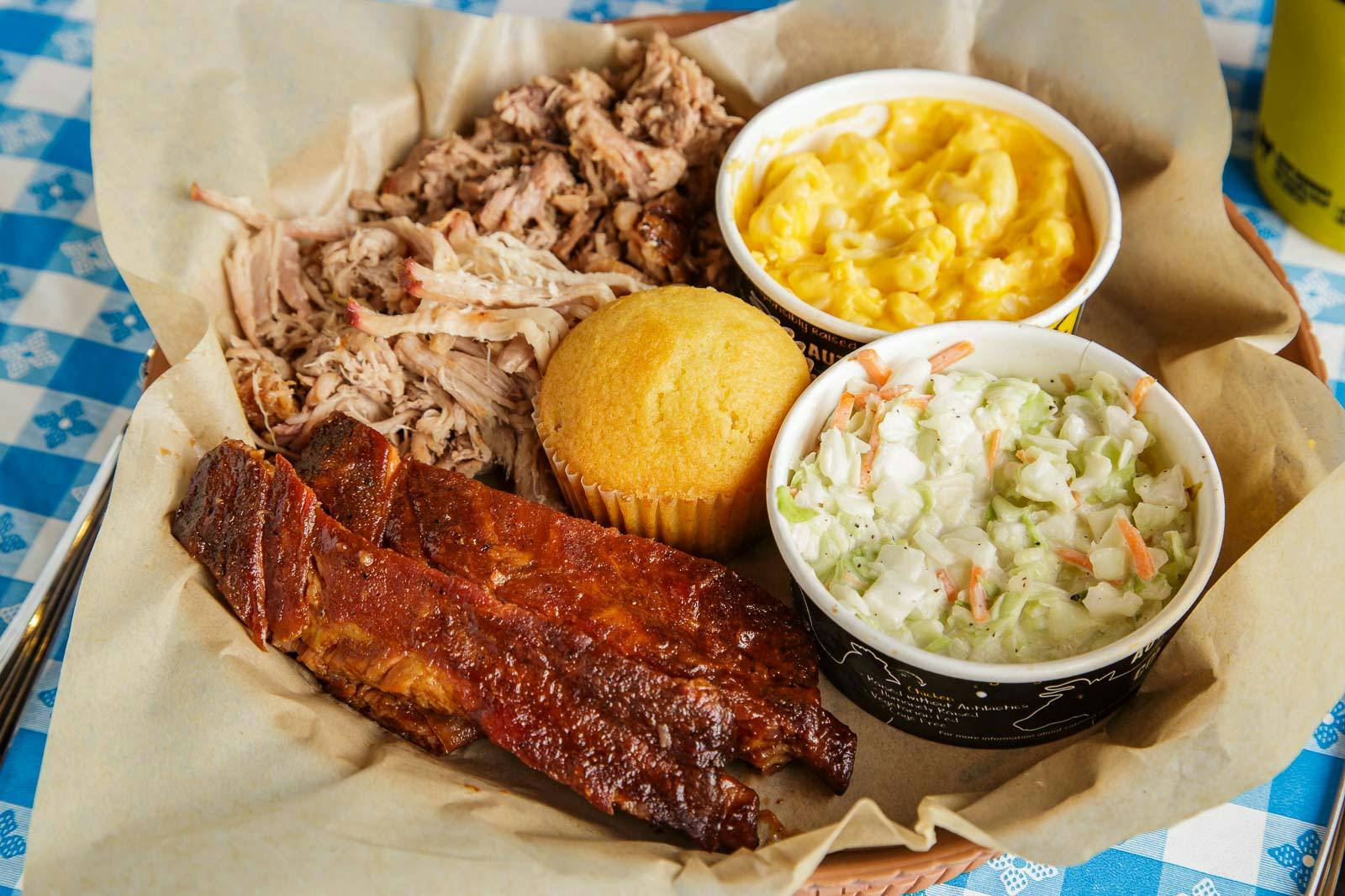 3 Meat Plate from Dickey?s Barbecue Pit - Rancho Mirage in Rancho Mirage, CA