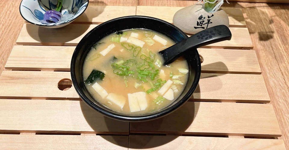 Miso Soup from Dodomi Sushi Rotary - N Sheridan Rd in Chicago, IL