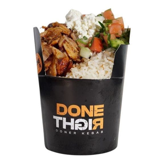 The Shepherd Bowl from DoneRight Doner Kebab in Hoboken, NJ