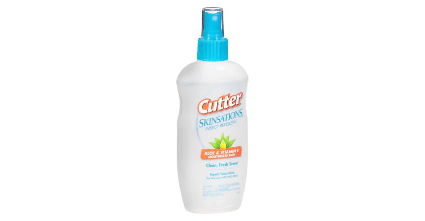 Cutter Skinsations Insect Repellent, Clean Fresh Scent, 7% DEET (6 oz) from EatStreet Convenience - Historic Holiday Park North in Topeka, KS