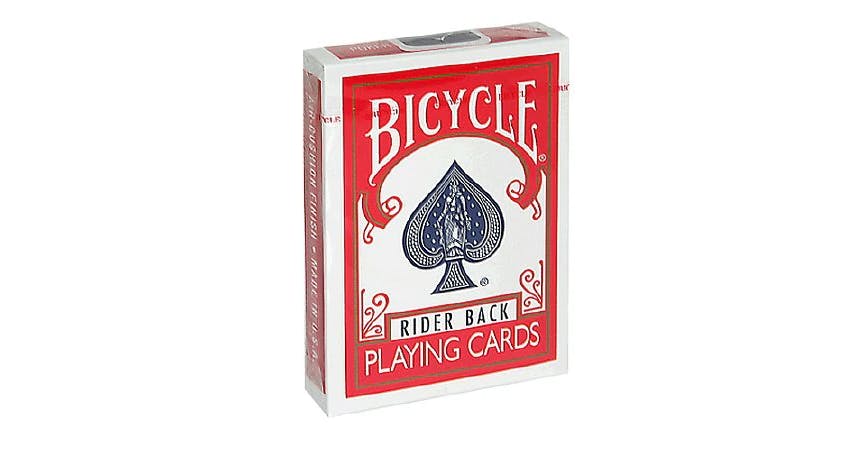 Bicycle Poker Playing Cards (1 ct) from EatStreet Convenience - Historic Holiday Park North in Topeka, KS