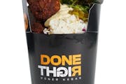 Falafel Bowl from DoneRight Doner Kebab in Hoboken, NJ