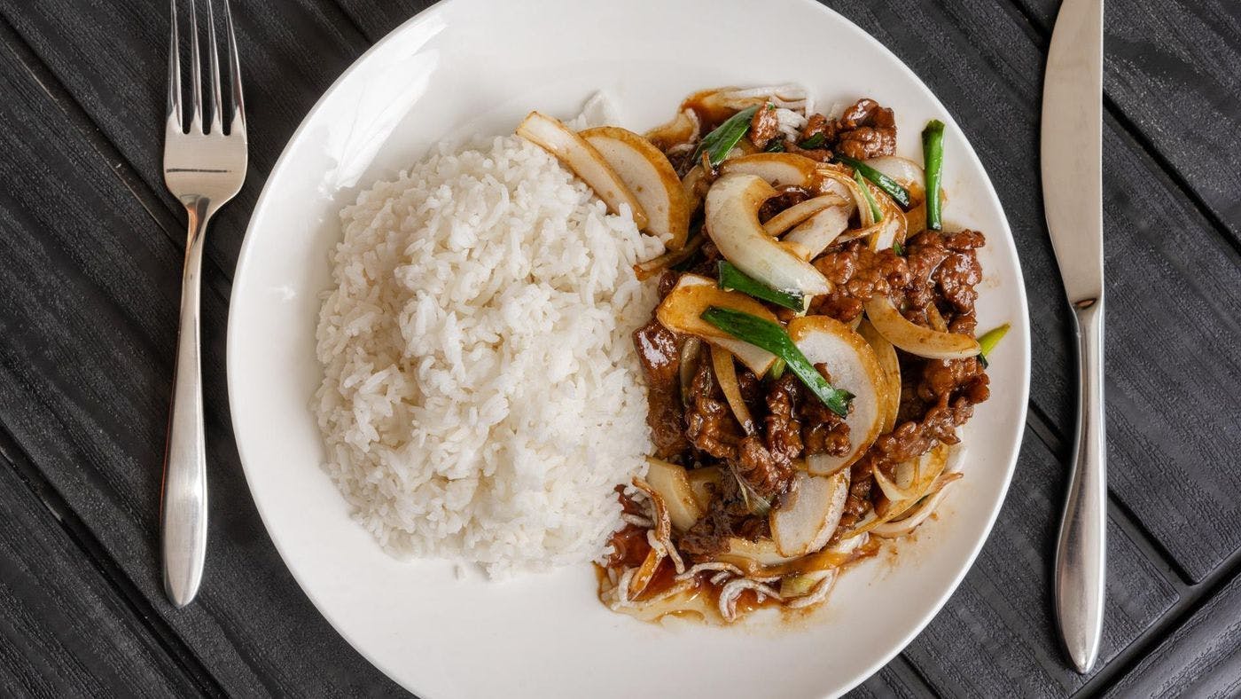Mongolian Steak from General Tso's Restaurant & Catering - Dunwoody in Dunwoody, GA